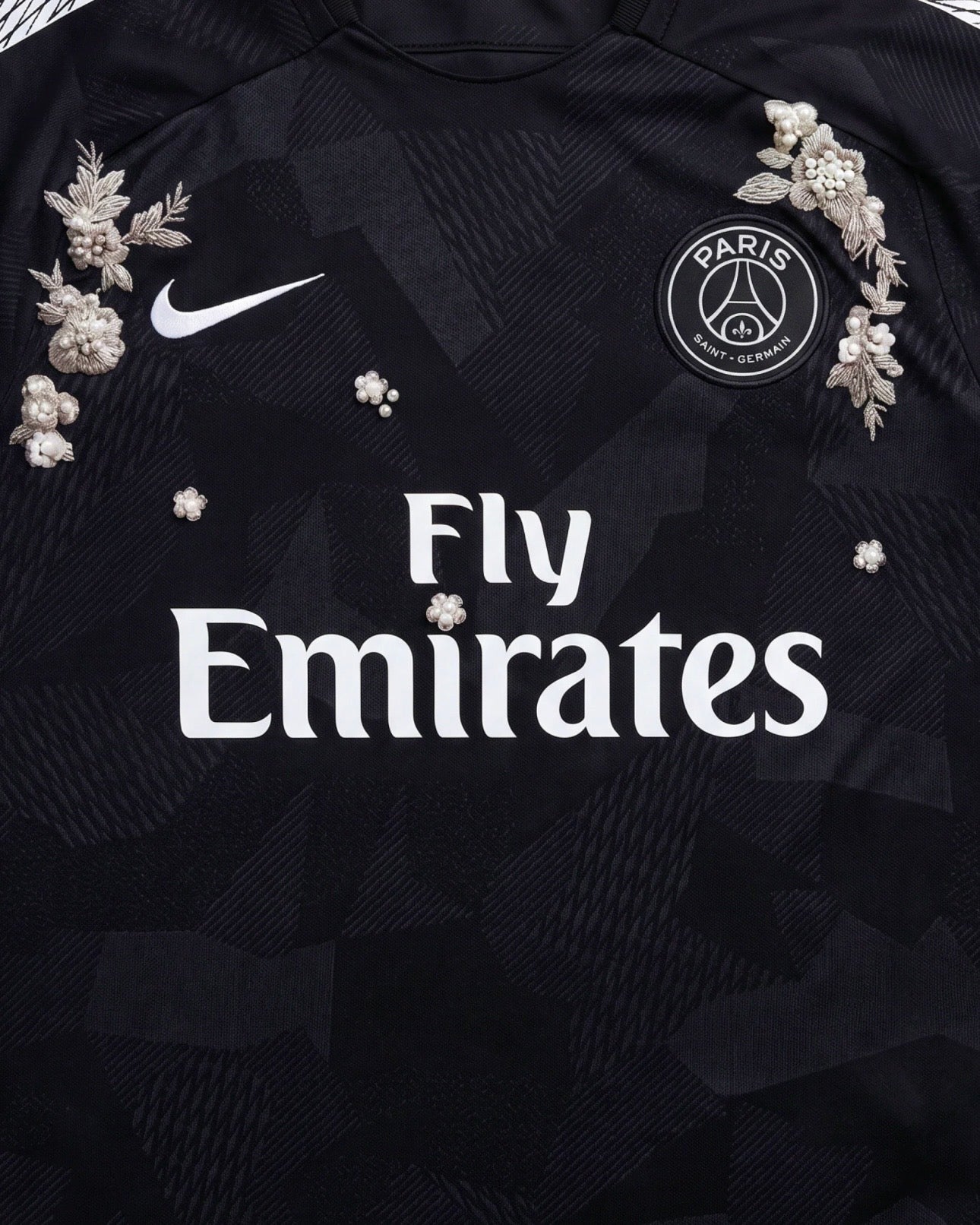 PSG Blacked out embroidered