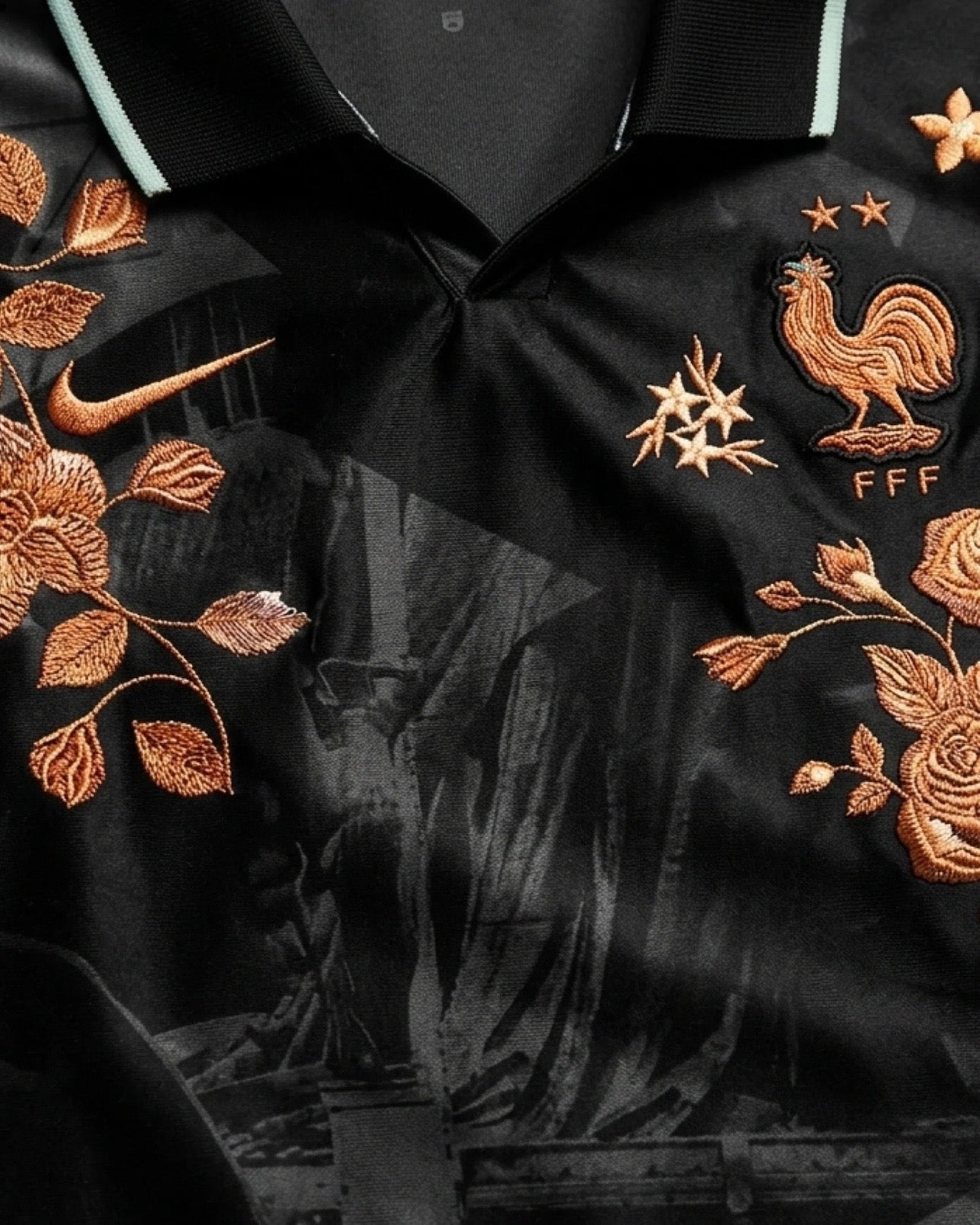 France X Liberty embroidered