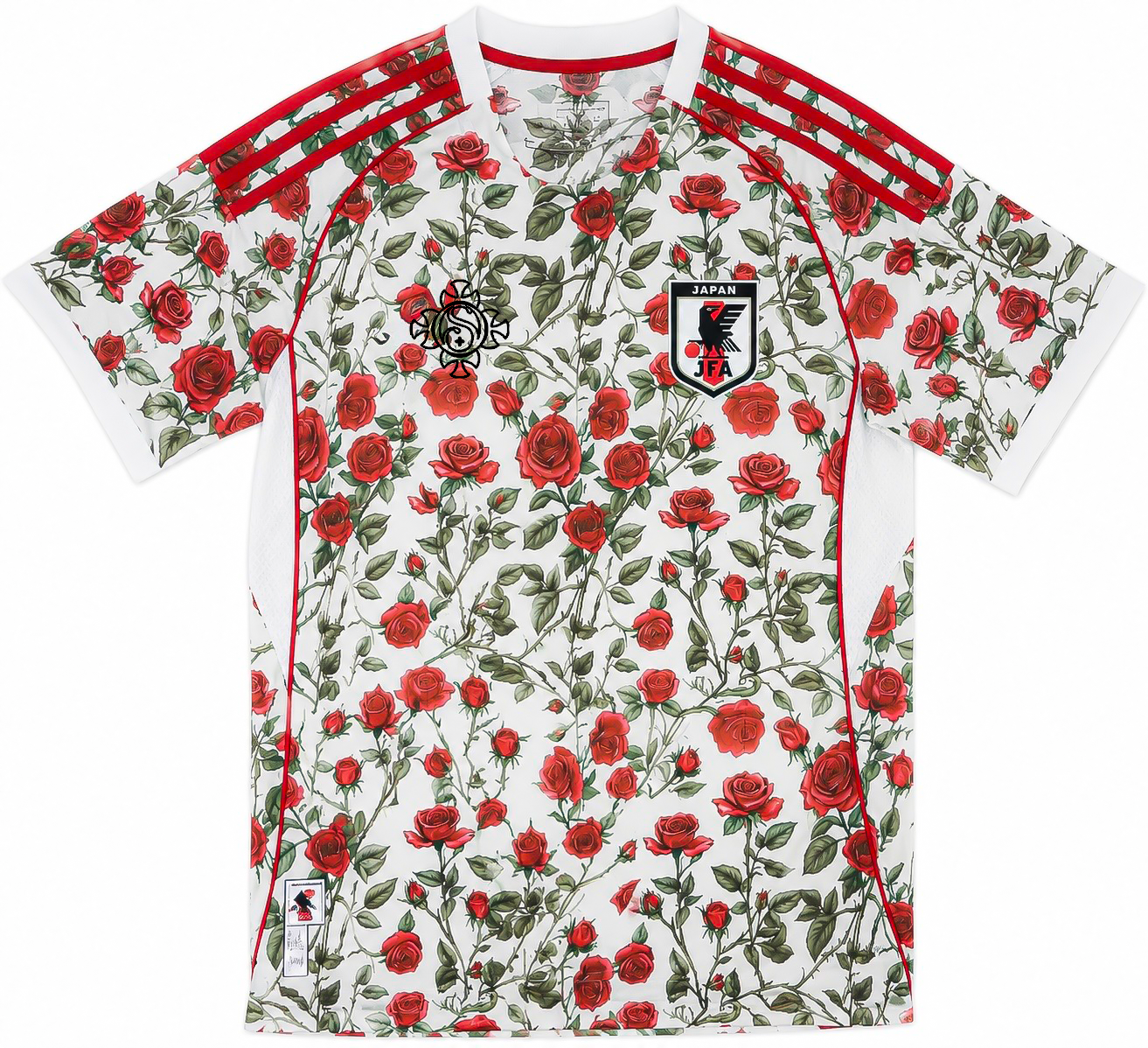 JAPAN X Roses T shirt