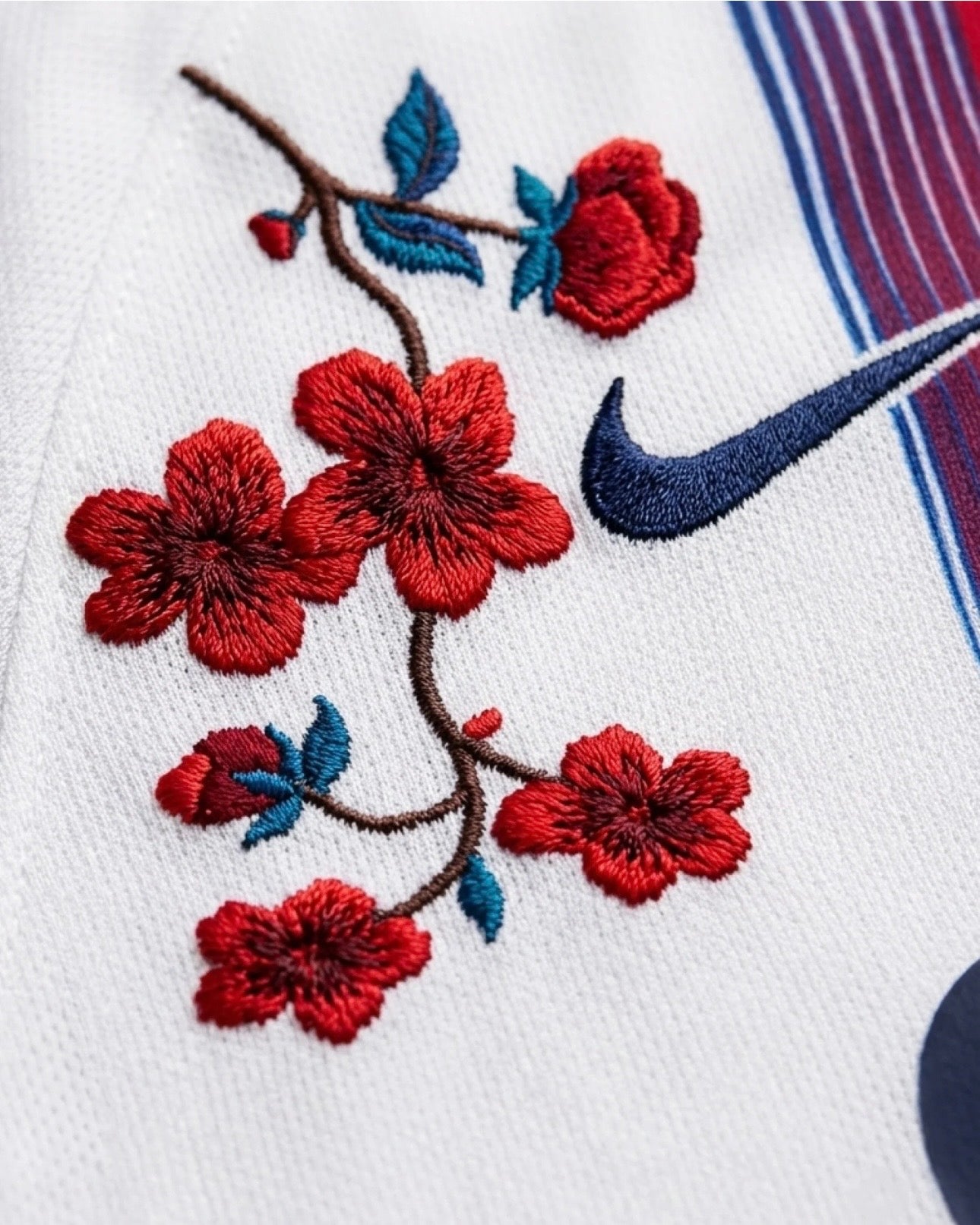 PSG White Embroidered